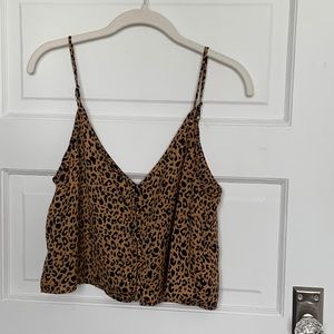 Wild Fable Leopard Print Top - S